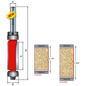 Freud Top and Bottom Bearing Flush Trim Bit